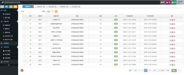 燦陽公司為蘇北某工業區100多棟樓宇亮化安裝集中控制器。(圖3)